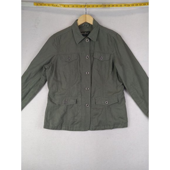 Eddie Bauer green size L long sleeve - Picture 2 of 6